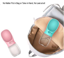 Load image into Gallery viewer, Pup Perks Dog Cat Water Bottle Travel Hydration